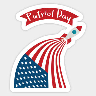 Patriot Day - September 11 - Send the best Wish to those who suffered Sticker